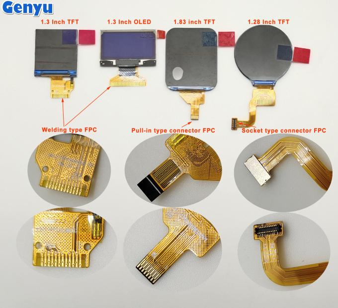 2.4 اینچ صفحه نمایش LCD TFT رنگ کامل 240x320 نقطه 24 پین 16 بیت موازی 1