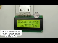 صفحه نمایش LCD تک رنگ ماژول 20x4 کاراکتر LCM 16pin STN زرد سبز