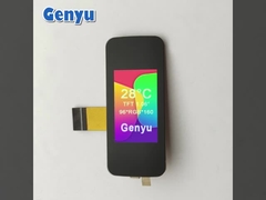 1.06 اینچ صفحه نمایش LCD TFT قابلیت لمس G + F 96 * 160 نقطه ST7735 SPI 15 پین FPC