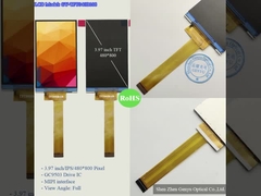 3.97 اینچ پانل LCD TFT IPS 480x800 وضوح WVGA MIPI 24pin FPC 0.5mm Pitch