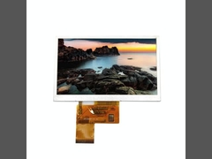 صفحه نمایش LCD 5 اینچی TFT TN انتقال دهنده 800x480 رزولوشن 40PIN موازی RGB 24 بیت
