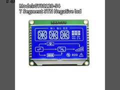STN منفی نمایشگر LCD هفت بخش 3.3 V نمایشگر LCD با کانکتور PIN