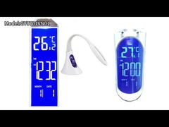 صفحه نمایش LCD سفارشی قطعه HTN آبی زبرا سفید Backlight برای لامپ میز