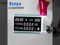 ماژول LCD VA منفی حروف سفید صفحه نمایش سیاه 4.5V 34PIN برای تغذیه