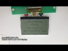 2.72 اینچ 128x64 صفحه نمایش LCD COG گرافیک FSTN صفحه نمایش روشنایی سفید مثبت 36PIN FPC