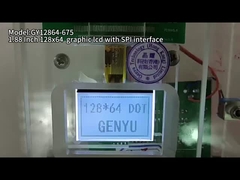 1.88 اینچ 128x64 ماژول صفحه نمایش LCD متریکس FSTN سفید 14PIN SPI