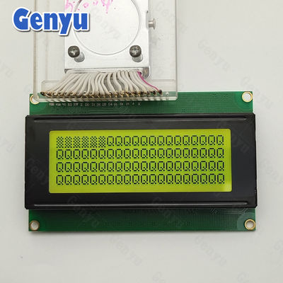 قیمت خوب STN رنگ زرد سبز مونو کروم ماژول صفحه نمایش LCD صفحه نمایش 20x4 کاراکتر LCM 16pin آنلاین