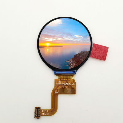 قیمت خوب 1.28 اینچ نمایش LCD TFT دایره ای صفحه LCD دایره ای 240x240 GC9A01 24PIN رابط FPC SPI آنلاین