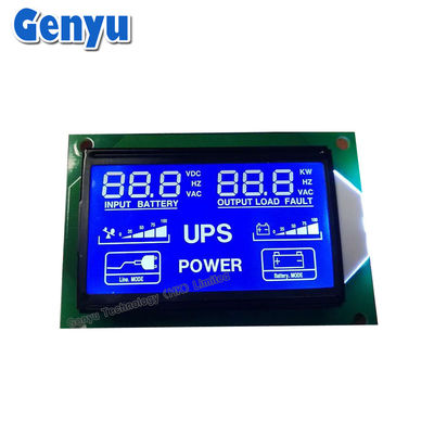 قیمت خوب HT1621 صفحه نمایش LCD 7 بخش UPS صفحه نمایش LCD HTN چراغ LED سفید آبی آنلاین