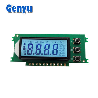 قیمت خوب HT1621 صفحه نمایش LCD 4 رقمی 7 بخش FSTN با روشنایی سفید آنلاین