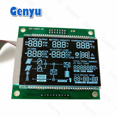 قیمت خوب صفحه نمایش LCD VA قطعی صفحه نمایش سیاه صفحه روشنایی سفید HT1623 ماژول COB+PIN آنلاین