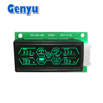 قیمت خوب صفحه نمایش LCD VA منفی سیاه HT1621 راننده RGB LED Backlight آنلاین