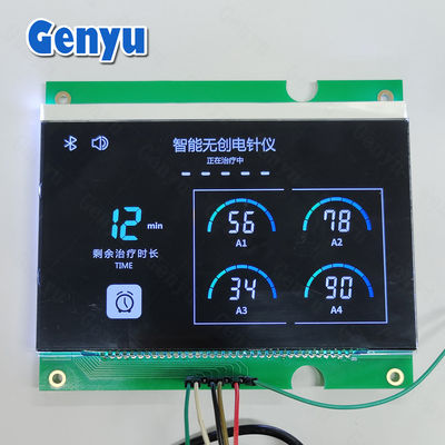 قیمت خوب 4.8V ماژول LCD VA LCM قطعات رنگی سیاه برای دستگاه اکوپونکتوری آنلاین