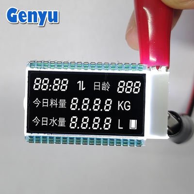 قیمت خوب ماژول LCD VA منفی حروف سفید صفحه نمایش سیاه 4.5V 34PIN برای تغذیه آنلاین