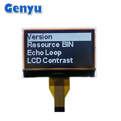 قیمت خوب DFSTN 2.4 اینچ صفحه نمایش LCD 128x64 18pin FPC SPI COG LCD برای دستگاه های دستی آنلاین