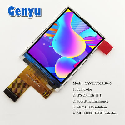 قیمت خوب 2.4 اینچ ماژول LCD TFT 24PIN FPC 240x320 IPS Free Angle ST7789 MCU 16 بیتی آنلاین