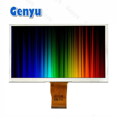 قیمت خوب رابط RGB 7 اینچ صفحه لمسی LCD TFT 1024 × 600 نقطه ماتریس 50 پین FPC آنلاین