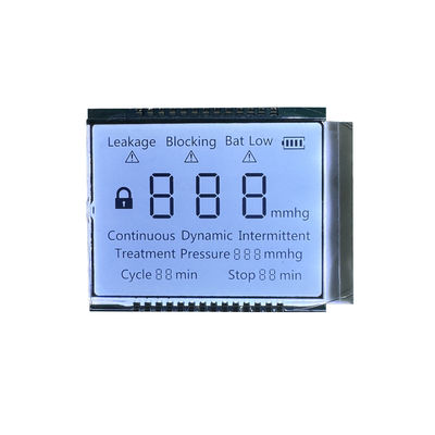 قیمت خوب صفحه نمایش LCD مثبت تک رنگ سفید قطعه HTN 3.3V 27PIN آنلاین