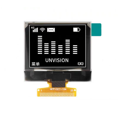 قیمت خوب 1صفحه نمایش OLED 32 اینچی سفید 128x96 رزولوشن 25pin Soldering FPC چندین رابط آنلاین