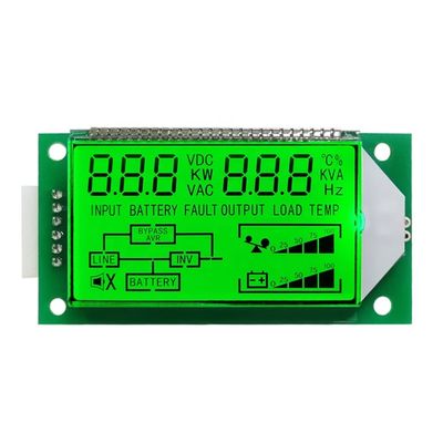 قیمت خوب 69.48 x 36.00 x 8.60 mm Module Size Custom Inverter LCD TN 7-Segment LCD Display with HT1621 Drive IC and Removable Design آنلاین