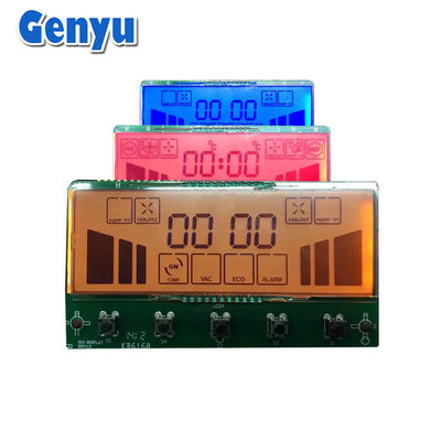 قیمت خوب صفحه نمایش LCD FSTN قابل تنظیم با رنگ مثبت سه رنگ برای یخچال آنلاین