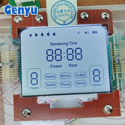 قیمت خوب صفحه نمایش LCD هفت بخش صفحه نمایش دیجیتال LCD صفحه نمایش HTN روشنایی سفید برای خانه هوشمند آنلاین