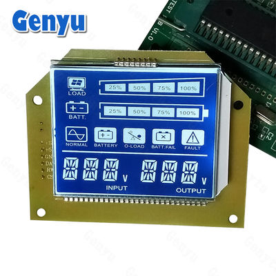 قیمت خوب صفحه LCD TN صفحه نمایش قطعه LCD پس زمینه تاریک پس زمینه سفید SMT_HT1621 آنلاین