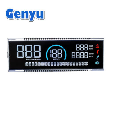 قیمت خوب 4.5 اینچ پانل LCD نوع VA 7 صفحه نمایش LCD 14 بخش برای ذخیره سازی انرژی قابل حمل آنلاین