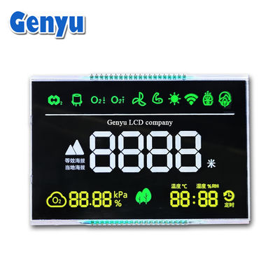 قیمت خوب صفحه نمایش LCD VA با کنتراست بالا صفحه نمایش سیاه منفی قطعات سفید 3.6V 40PIN آنلاین