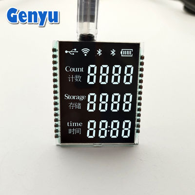 قیمت خوب صفحه نمایش تراز عمودی کوچک 3 خط 4 عدد قطعه سیاه 3.3V 30PIN آنلاین