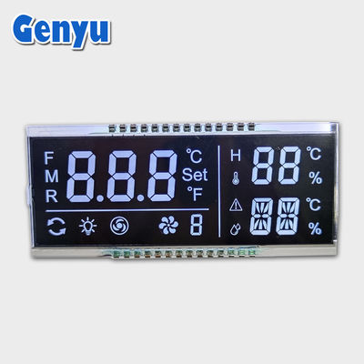 صفحه LCD نوع VA سفارشی شده 5V صفحه نمایش LCD PIN متصل با روشنایی سفید