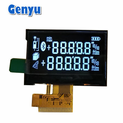 COG FPC VA صفحه نمایش قطعه LCD سفید روی سیاه رابط SPI برای Rangefinder