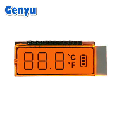 قیمت خوب صفحه نمایش LCD سفارشی TN 2 رنگ LED Backlight برای اسلحه درجه حرارت آنلاین