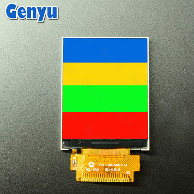 1صفحه LCD TFT 77 اینچی 128x160 نقطه 12 ساعت 22 پین 8-بیتی موازی اندازه کوچک