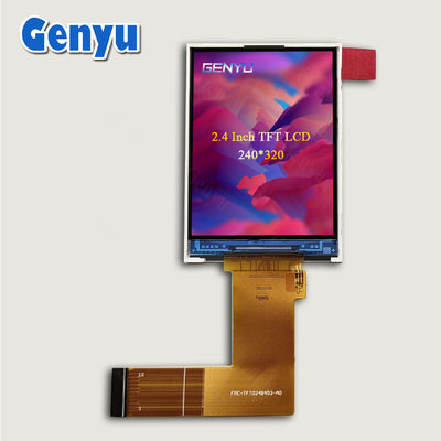 2صفحه نمایش LCD TFT 4 اینچ TN 6 ساعت 240x320 رزولوشن ILI9340 SPI 12pin FPC