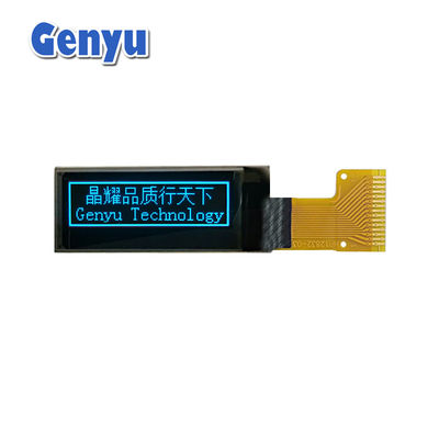 قیمت خوب آبی 0.91 اینچ صفحه نمایش OLED 128x32 پیکسل SSD1306 راننده 15pin Soldering FPC آنلاین