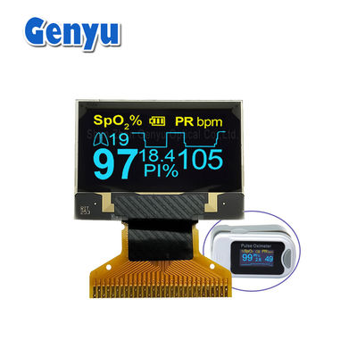 قیمت خوب 128x64 0.96 اینچ صفحه نمایش OLED دو رنگ SSD1306 30PIN رابط سریالی آنلاین