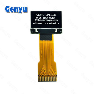 قیمت خوب 0.96 اینچ ماژول OLED سفید 128 * 64 پیکسل 30pin FPC Long Socket Type آنلاین