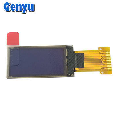 نوع عمودی صفحه نمایش OLED 0.96 اینچ 128x64 نقطه SH1107 13PIN FPC سولدر