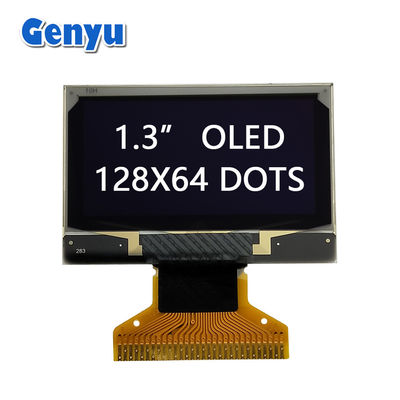قیمت خوب صفحه نمایش OLED 1.3 اینچی با کنتراست بالا 128x64 نقطه SH1106 30PIN FPC سولدر آنلاین