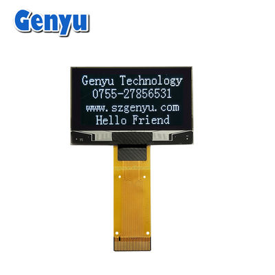 قیمت خوب صفحه نمایش OLED با کنتراست بالا 1.54'' رنگ سفید 128x64 رزولوشن SPD0301 24pin FPC آنلاین