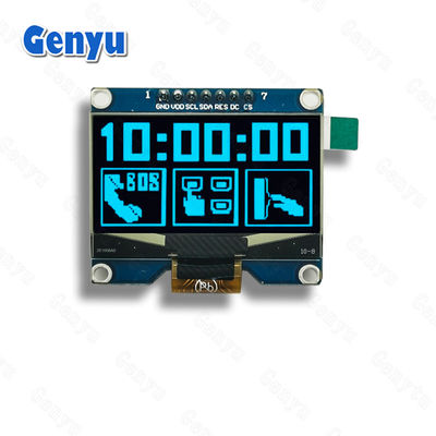 3.3V 1.54 اینچ صفحه نمایش OLED 128x64 سفید آبی زرد با SPD0301 راننده IC
