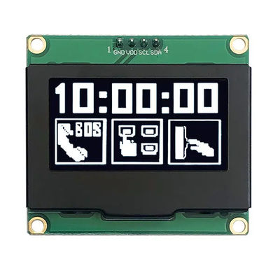 1.54 اینچ ماژول صفحه نمایش OLED رنگ سفید 128x64 پیکسل SSD1309 رابط I2C