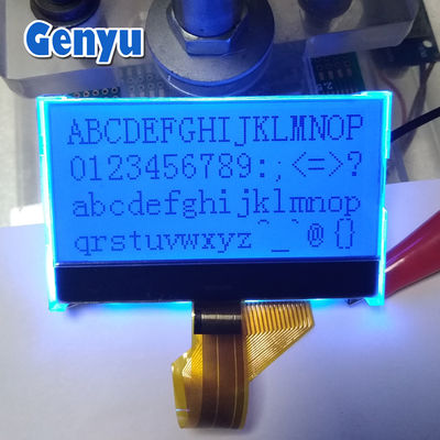 قیمت خوب 2.7 اینچ 128x64 گرافیک صفحه نمایش ال سی دی FSTN COG آبی Backlight 3.3V 26PIN آنلاین