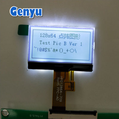قیمت خوب 1.46 اینچ 128x64 COG ماژول LCD FSTN مثبت 3.3V UC1701 14PIN رابط SPI آنلاین