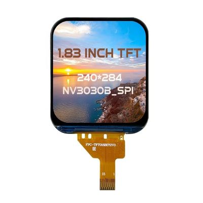 قیمت خوب صفحه نمایش LCD 2.4 اینچی IPS TFT با عرضه ماهانه 300K 18pin FPC و NV3030B Driver IC آنلاین