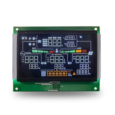 قیمت خوب صفحه نمایش LCD اینورتر خورشیدی دیجیتال 7 سگمنتی سیاه VA -20-70C با و درایور IC CS1621 آنلاین