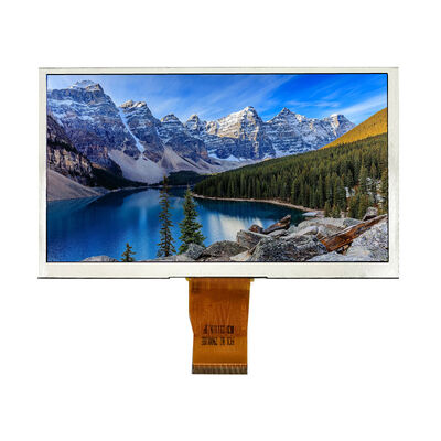 قیمت خوب ماژول صفحه نمایش LCD 7 اینچ 1024x600 پیکسل IPS TFT با رابط RGB و 50 پین آنلاین